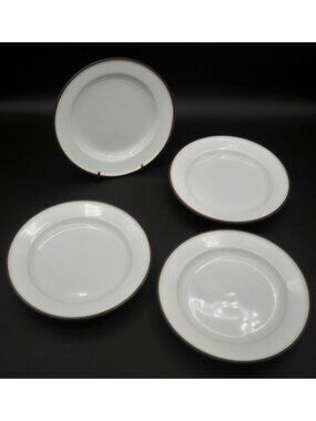 Dansk Epoch Brown Bread Plates Dansk Designs Norway Set of 4 Niels Refsgaard